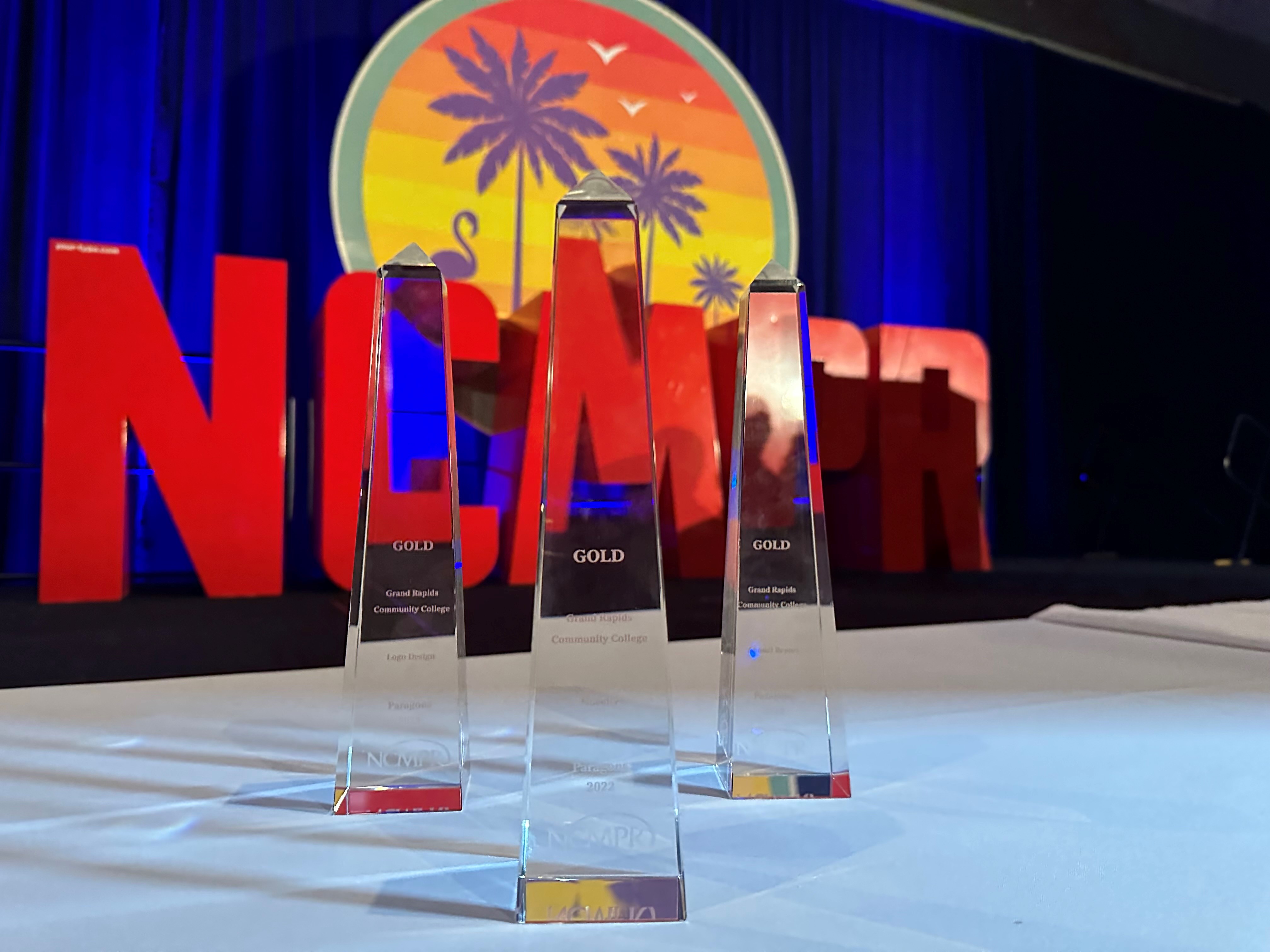 GRCC earns three top communications awards for highlighting student